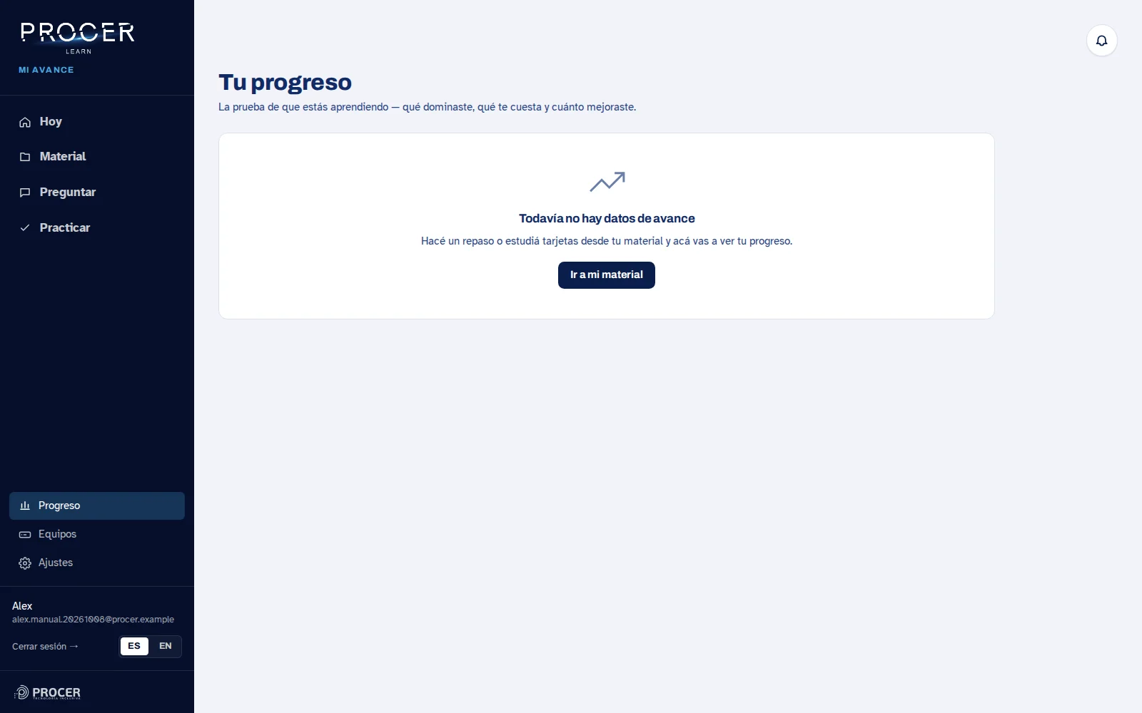 Captura de Learn: Consultá el detalle